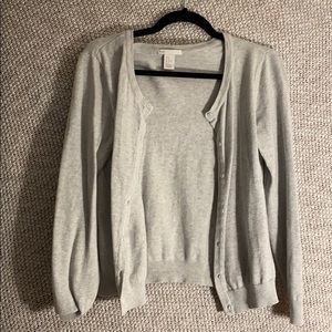H&M Basics Button Down Cardigan (M)